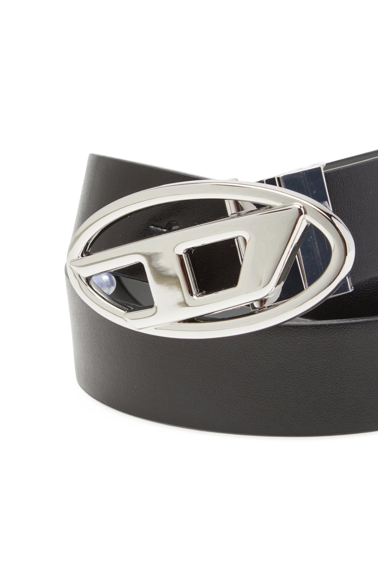 3cm reversible leather belt with Oval D buckle