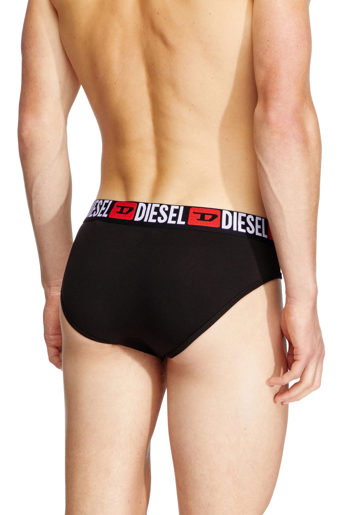 Three-pack of solid-colour briefs