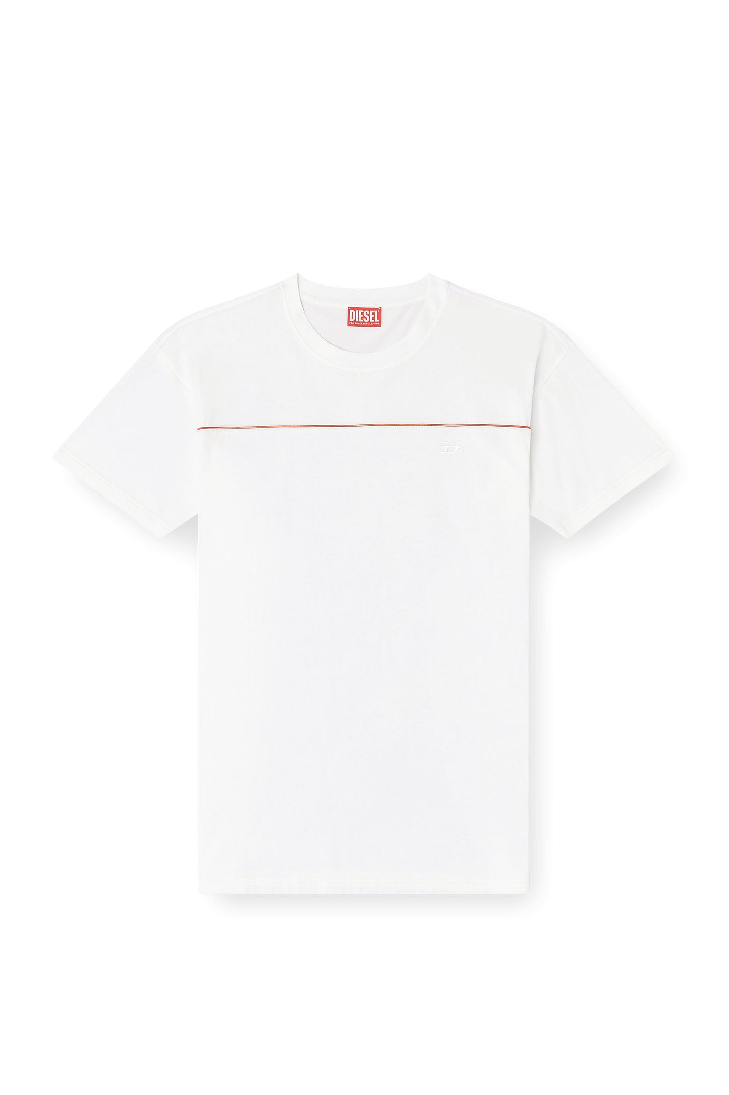 T-shirt with contrast piping