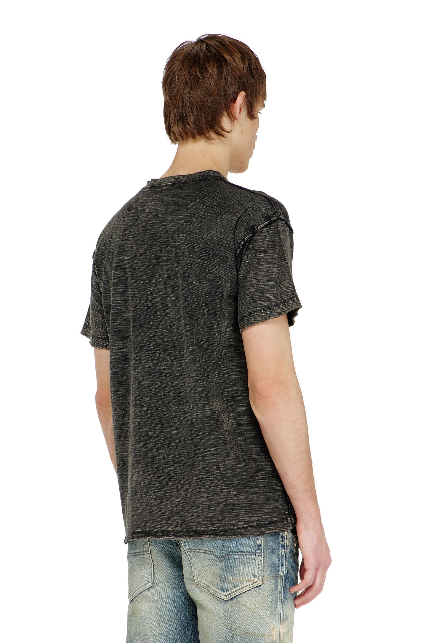 Slub jersey T-shirt with chest pocket