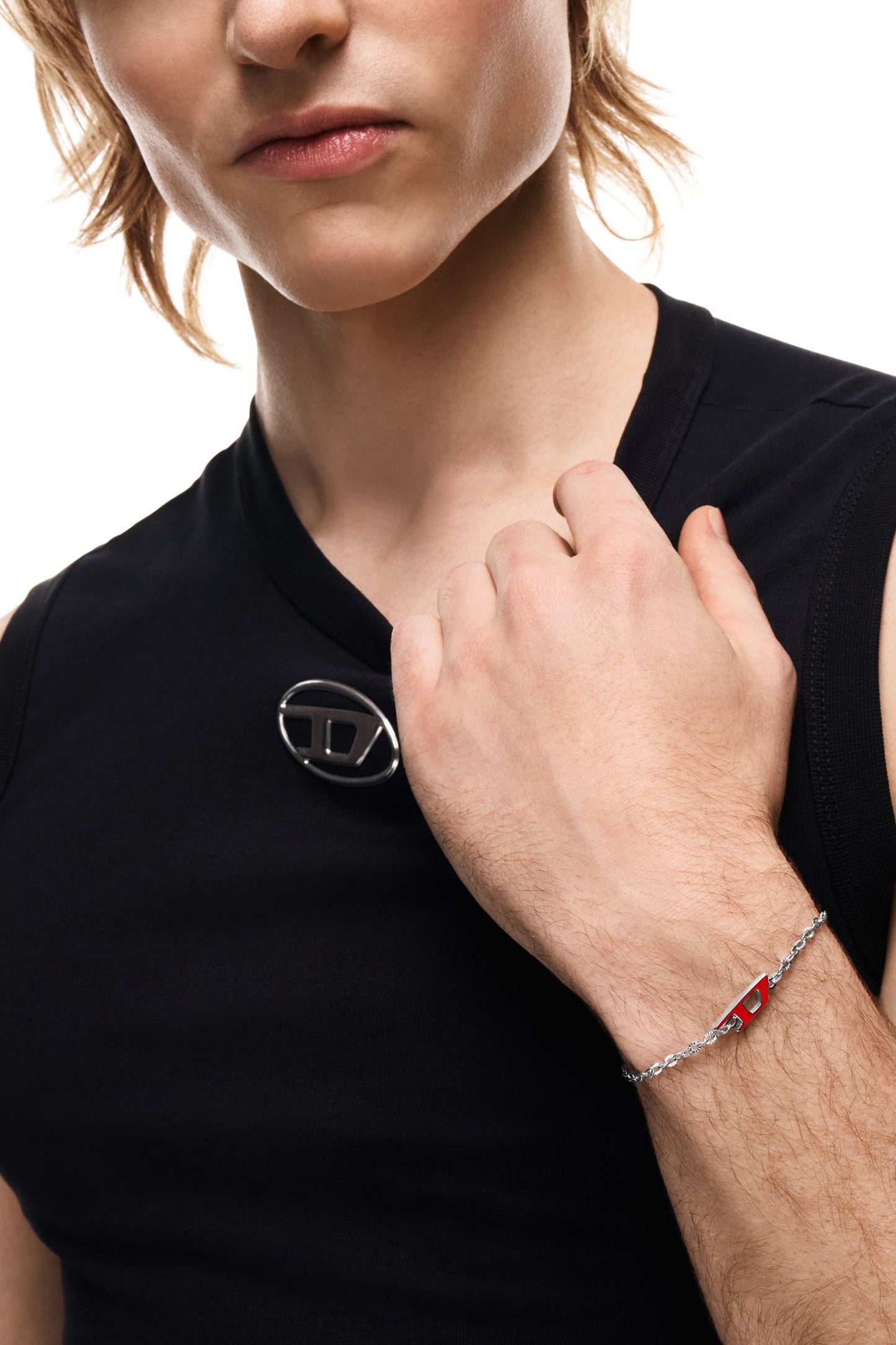 Stainless steel chain bracelet