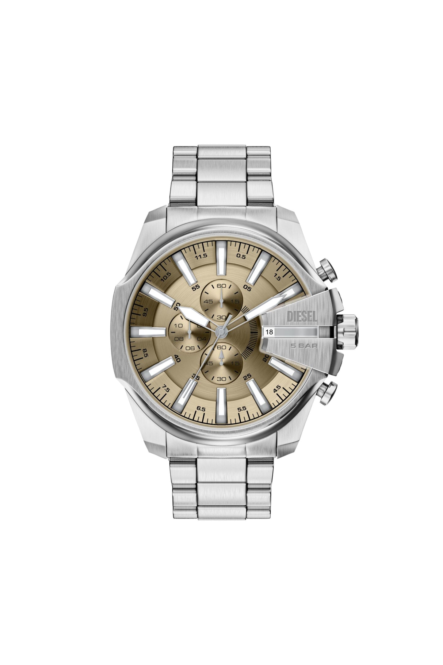 Mega Chief Slim Chronograph Stainless Steel Watch