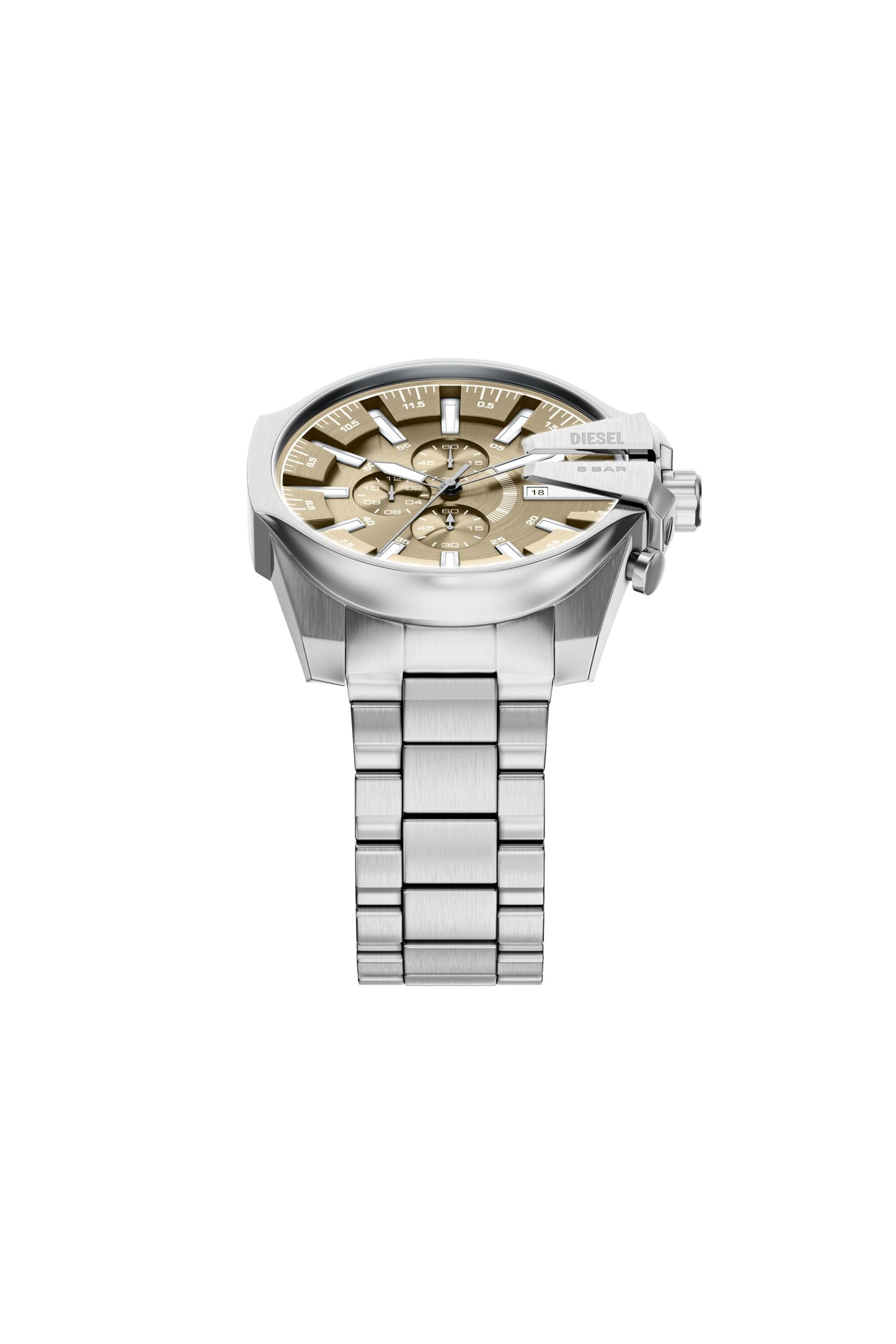 Mega Chief Slim Chronograph Stainless Steel Watch