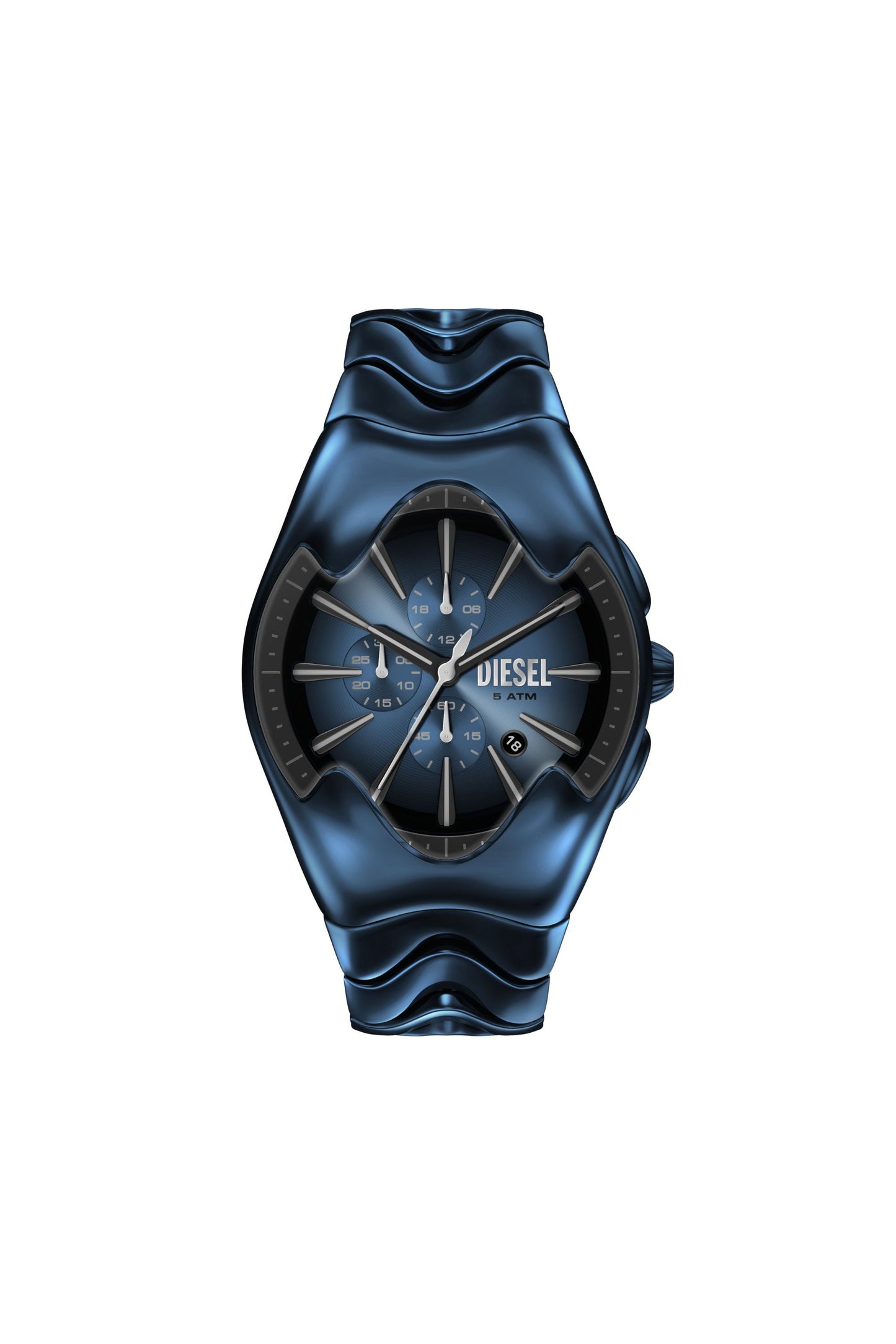 Mercurial Chronograph Blue Stainless Steel Watch