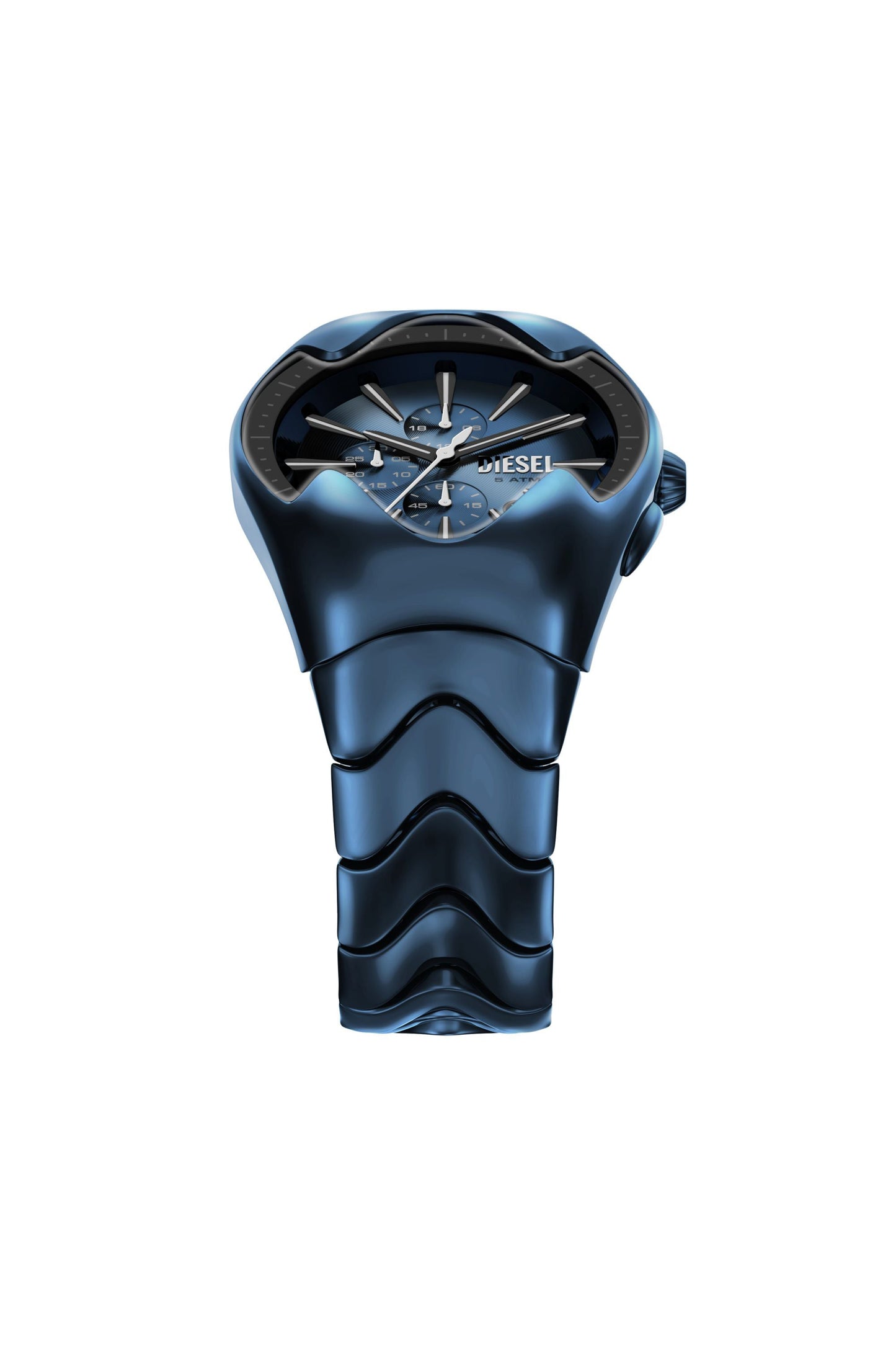 Mercurial Chronograph Blue Stainless Steel Watch