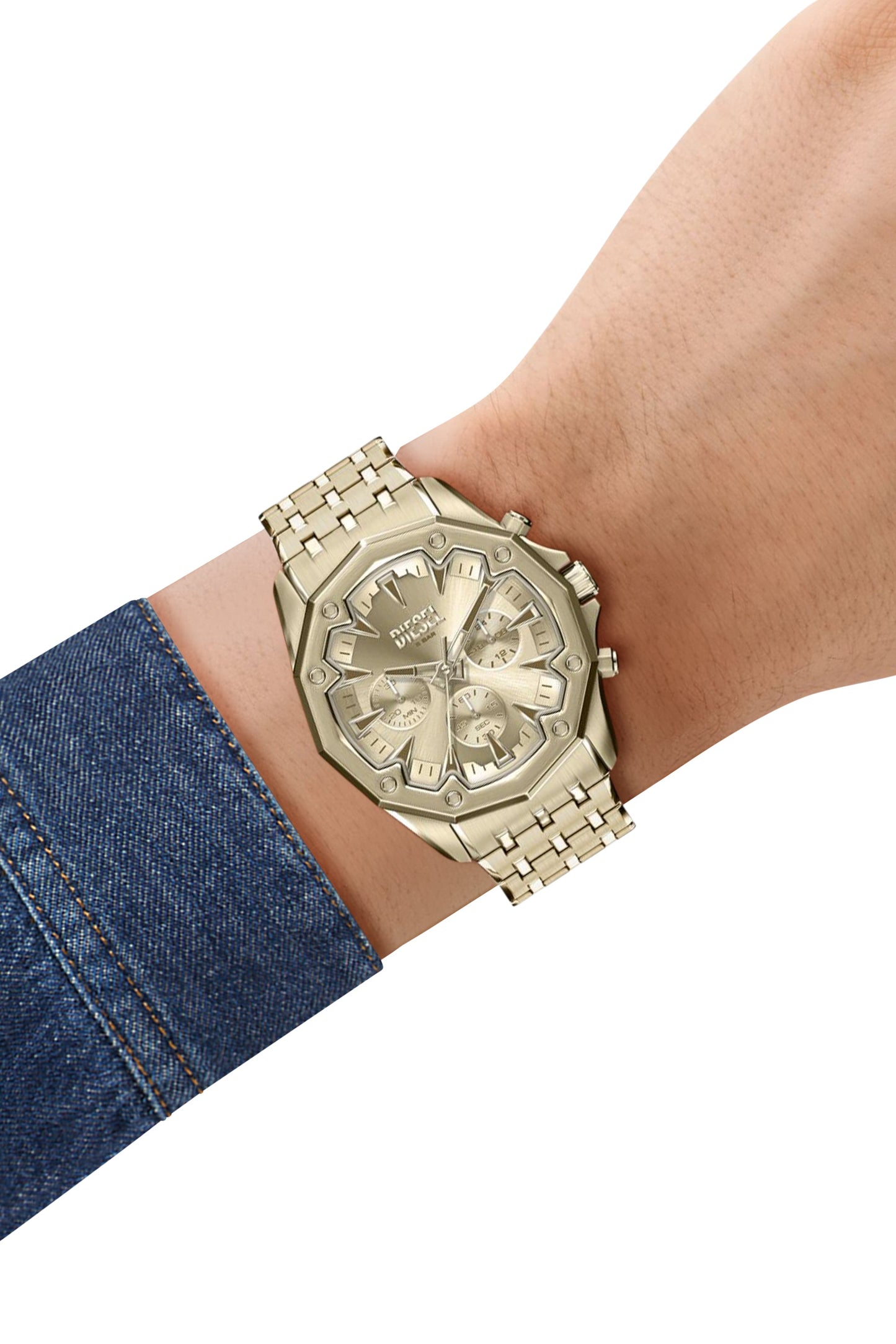 Stinger Gold-Tone Stainless Steel Watch