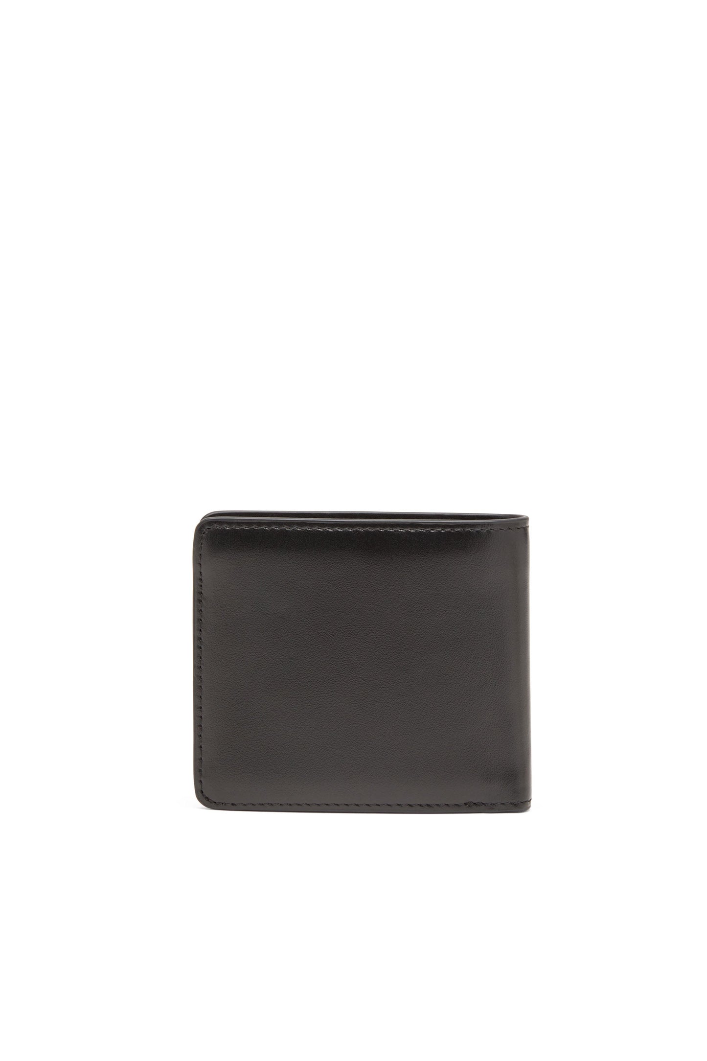 Bi-fold wallet in leather