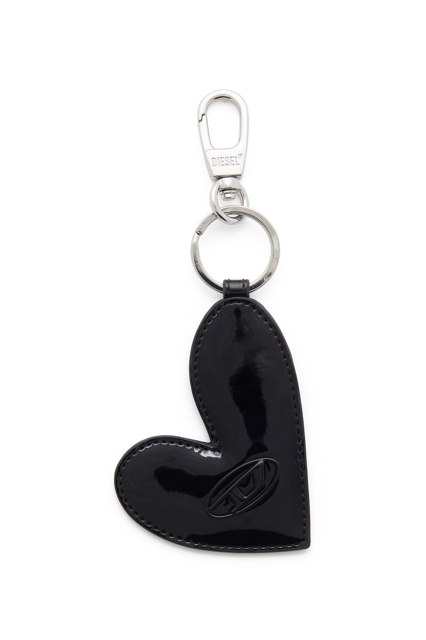 Hear-shape charm with glossy finish