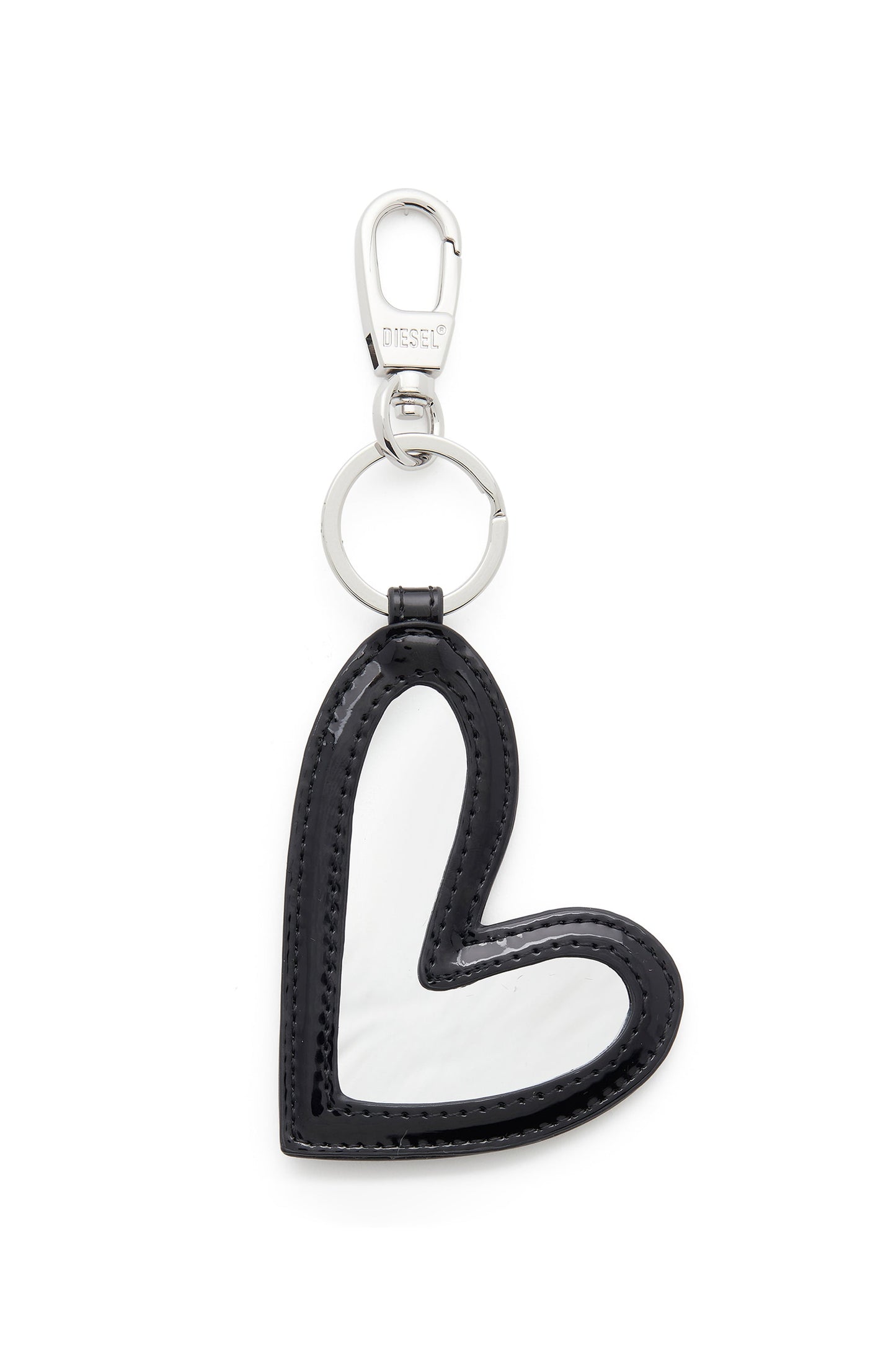 Hear-shape charm with glossy finish
