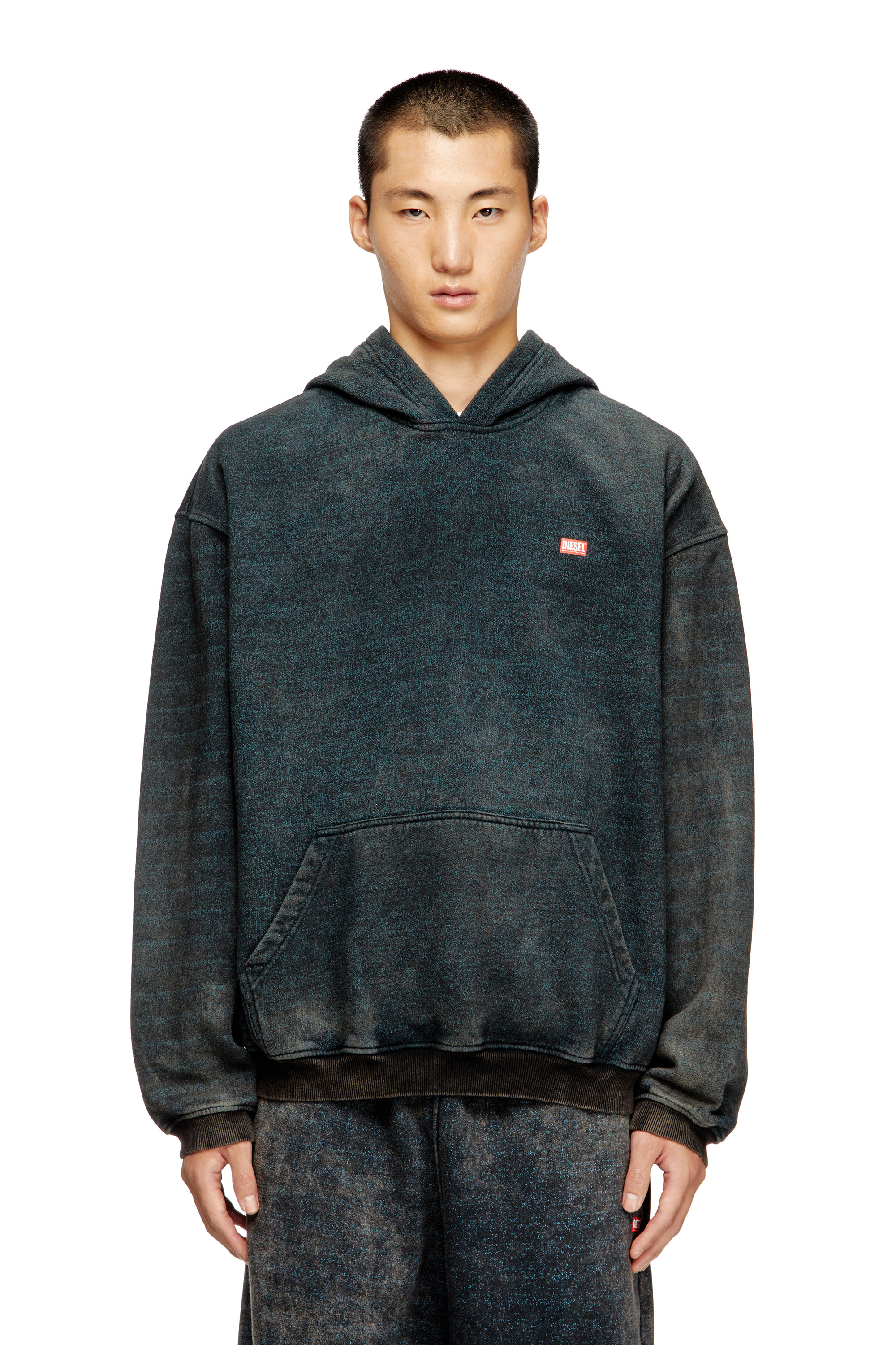 

Cotton hoodie with kangaroo pocket