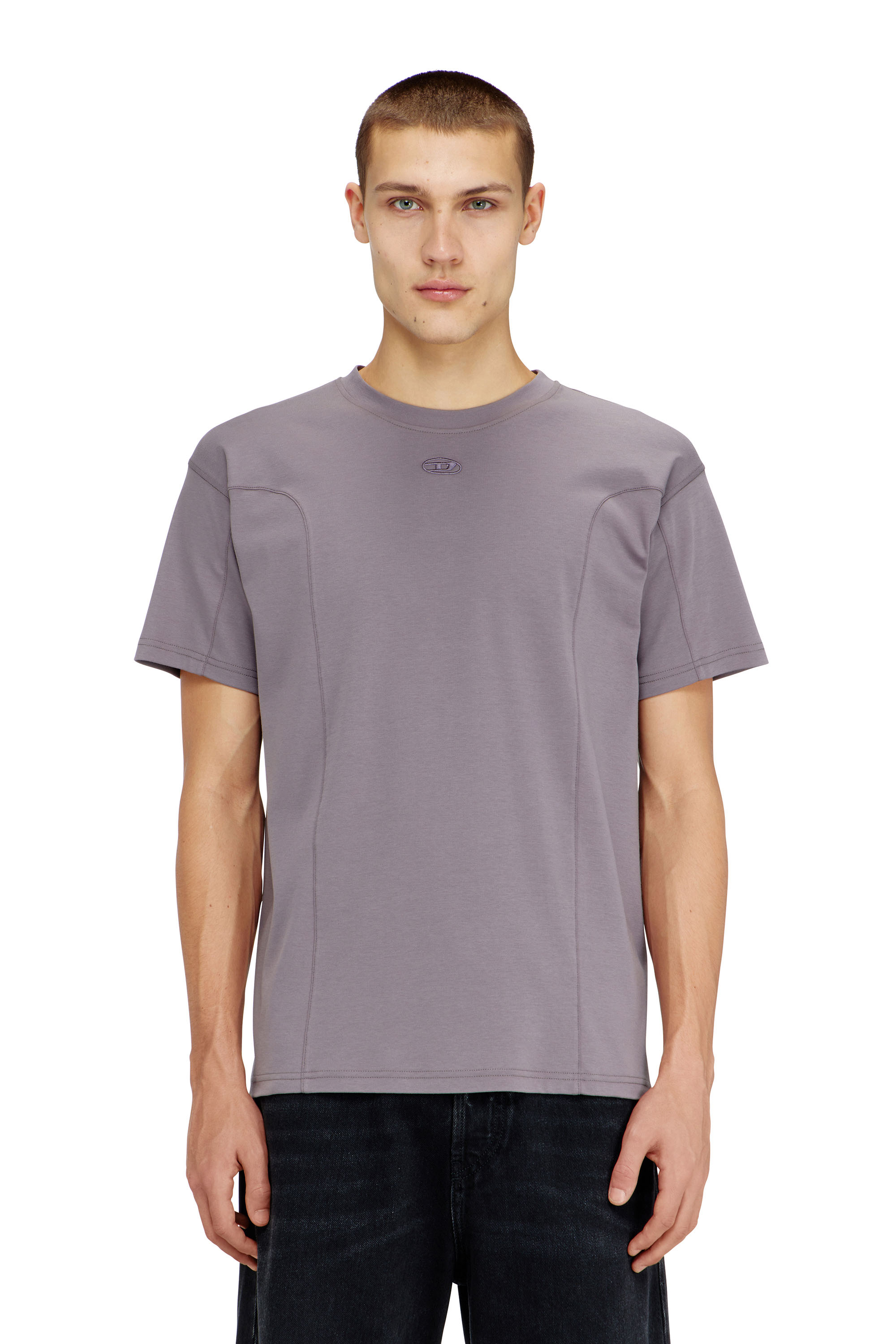

Short-sleeve T-shirt with panels