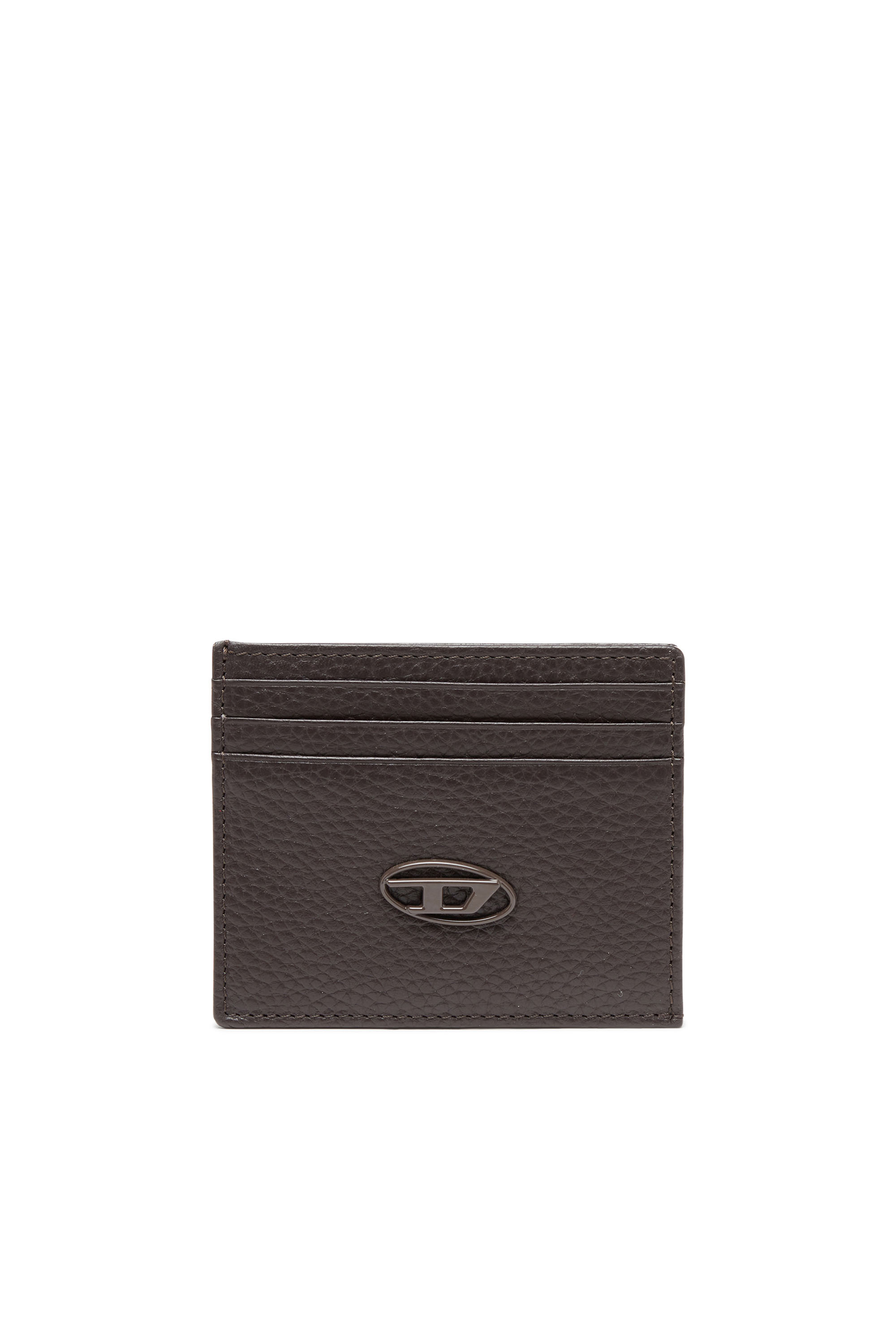

Card case in grained leather